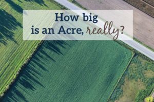 how big is an acre