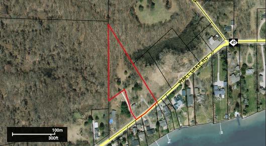 buildable land near Gull Lake boat launch