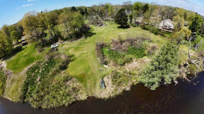 buildable lakefront property for sale East Leroy MI