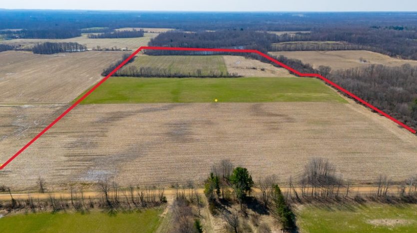 80 acres tillable land for sale Paw Paw