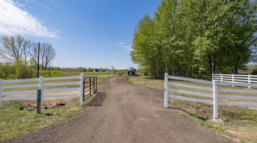 buildable 6.8 acres in Paw Paw with creek frontage